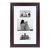 Dalat 14x24 matted to (1) 8x10 and (2) 5x7 Collage Picture Frame, Cherry 14x24 matted to (1) 8x10 and (2) 5x7
