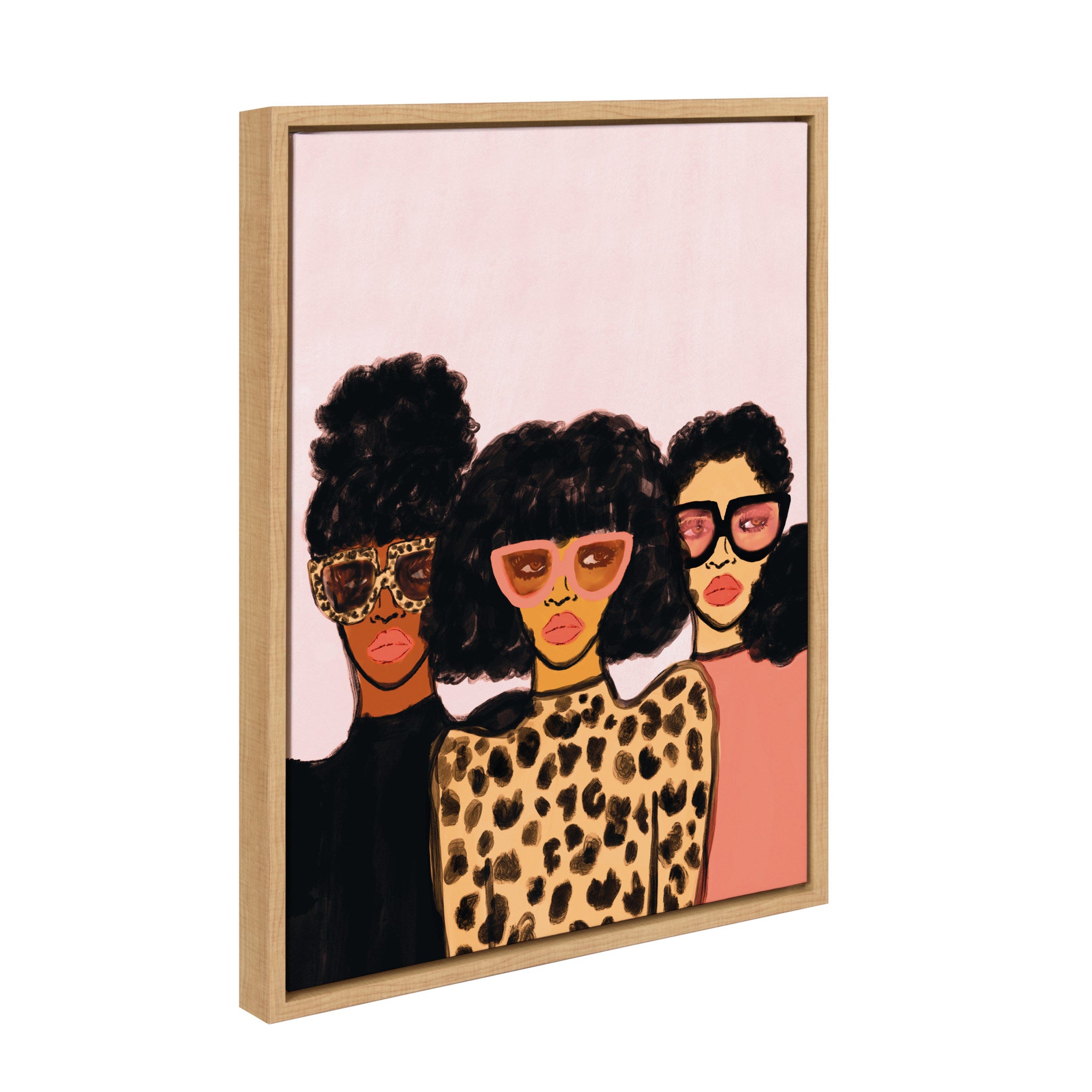 Sylvie Shade Squad Framed Canvas By Kendra Dandy