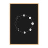 Sylvie Mystic 3 Framed Canvas by Jake Goossen