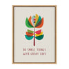 Sylvie Great Love Framed Canvas by Rachel Lee of My Dream Wall
