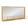 Jackson Metal Frame Mirror with Shelf