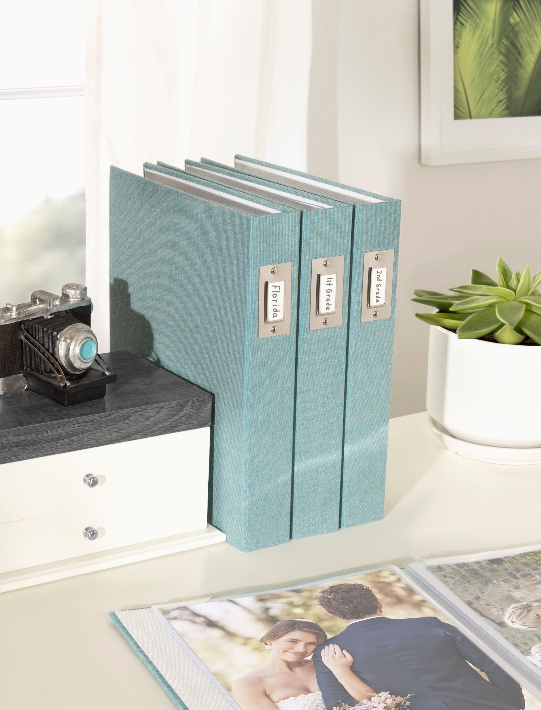 Cydney Set of 4 Fabric Photo Albums