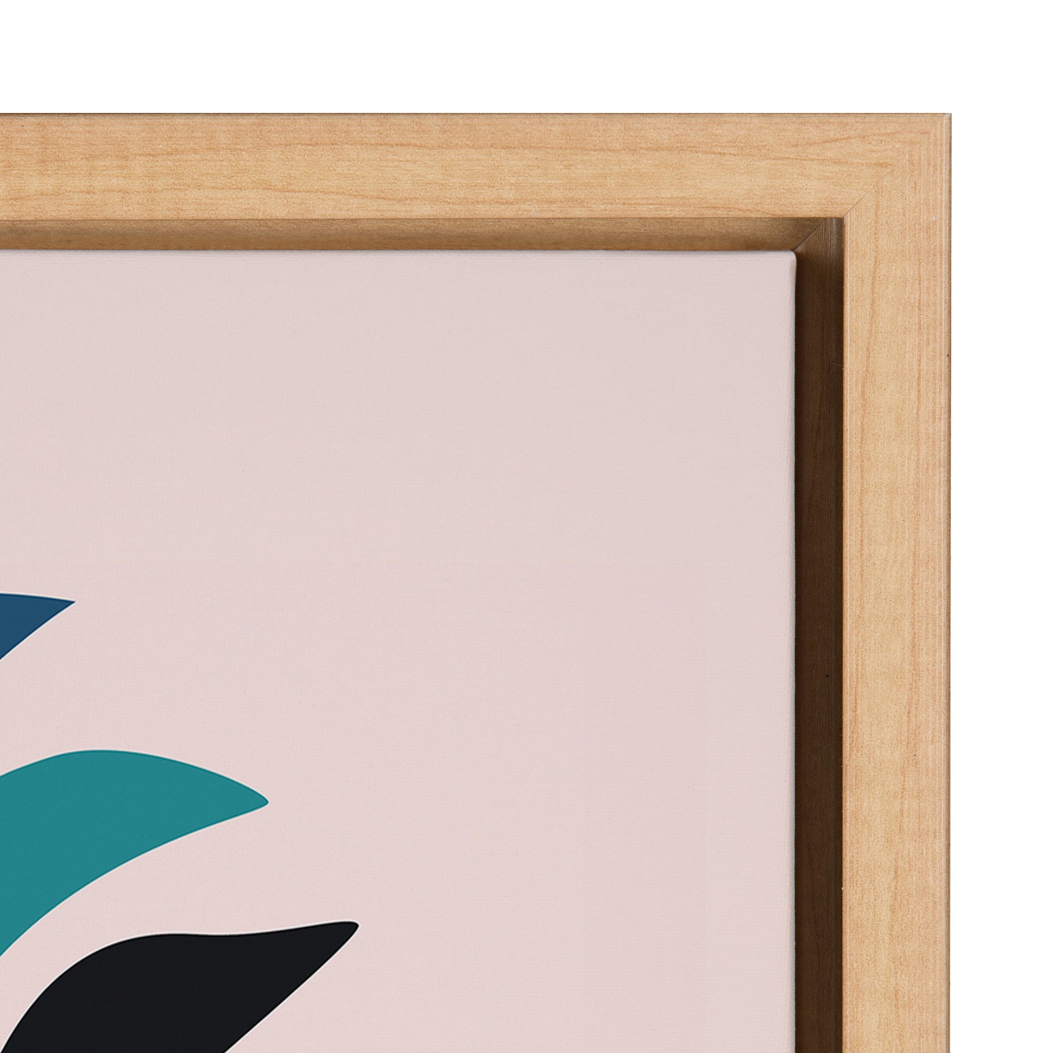 Sylvie Parakeet Framed Canvas by Rachel Lee of My Dream Wall