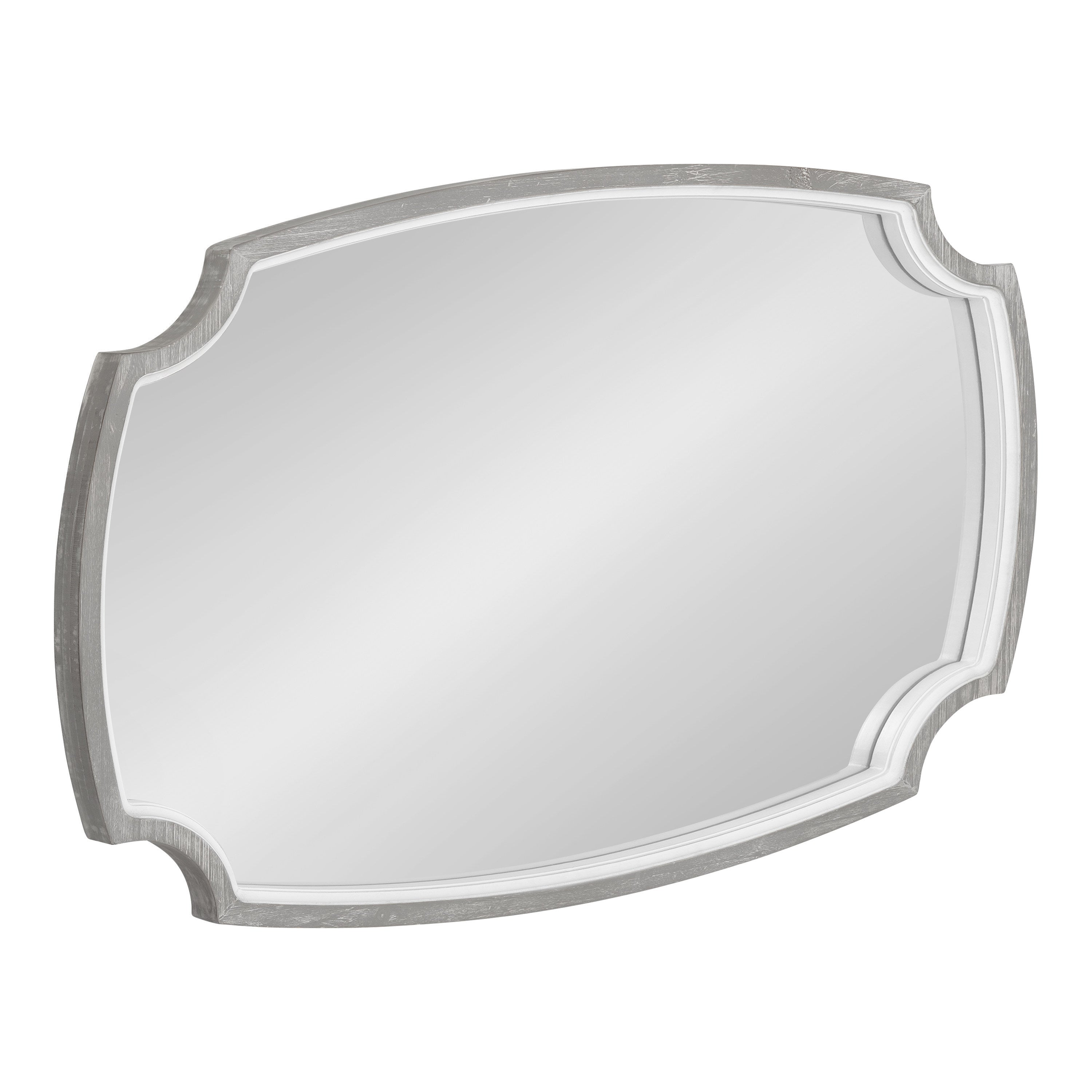 Orianne Wood Framed Wall Mirror