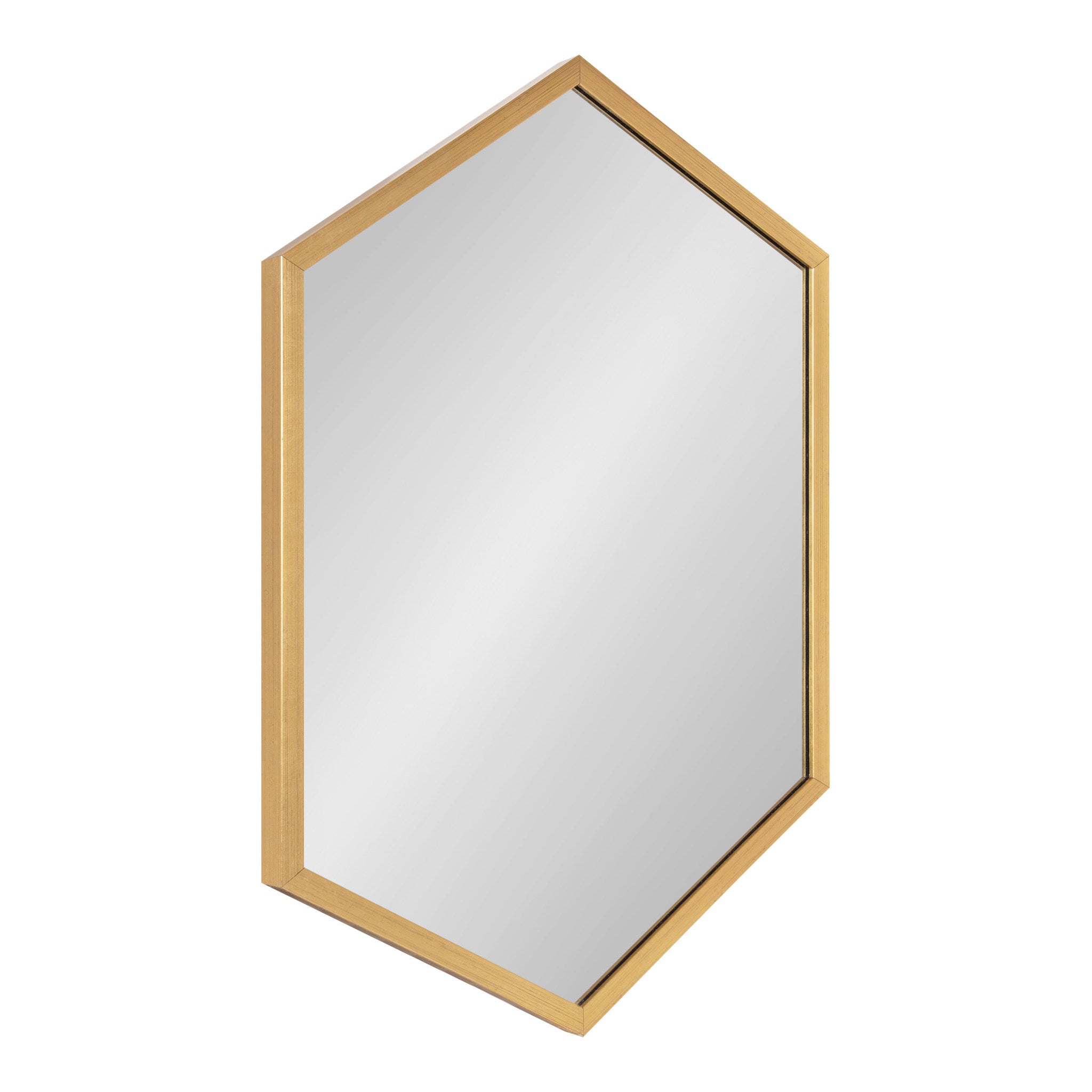 Laverty Framed Hexagon Wall Mirror