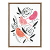 Sylvie Birds Framed Canvas by Teju Reval of SnazzyHues