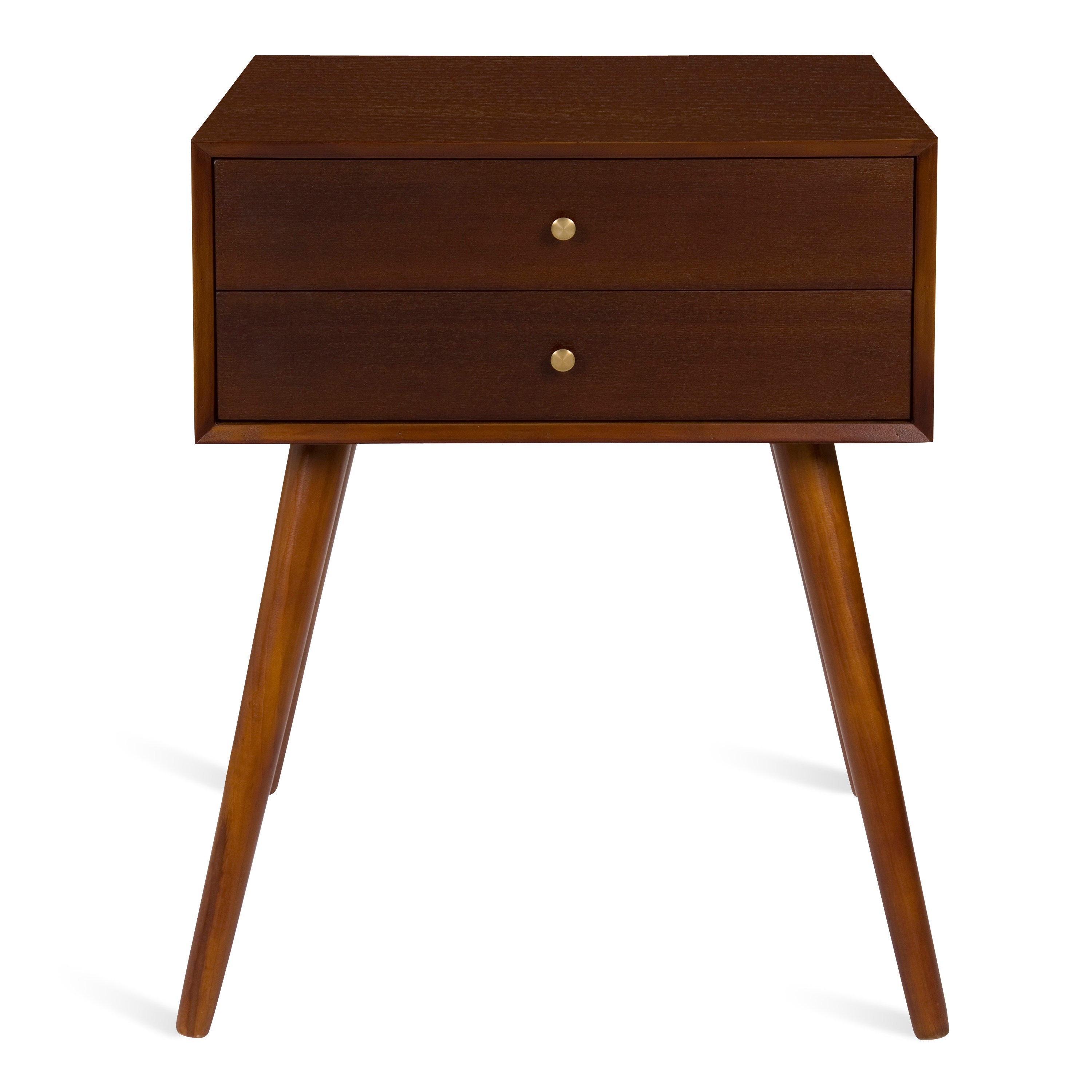 Finco Side Table with 2 Drawers