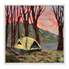 Sylvie Tent 2 Framed Canvas by Emily Kenney