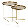 Ulani Round Metal Accent Tables