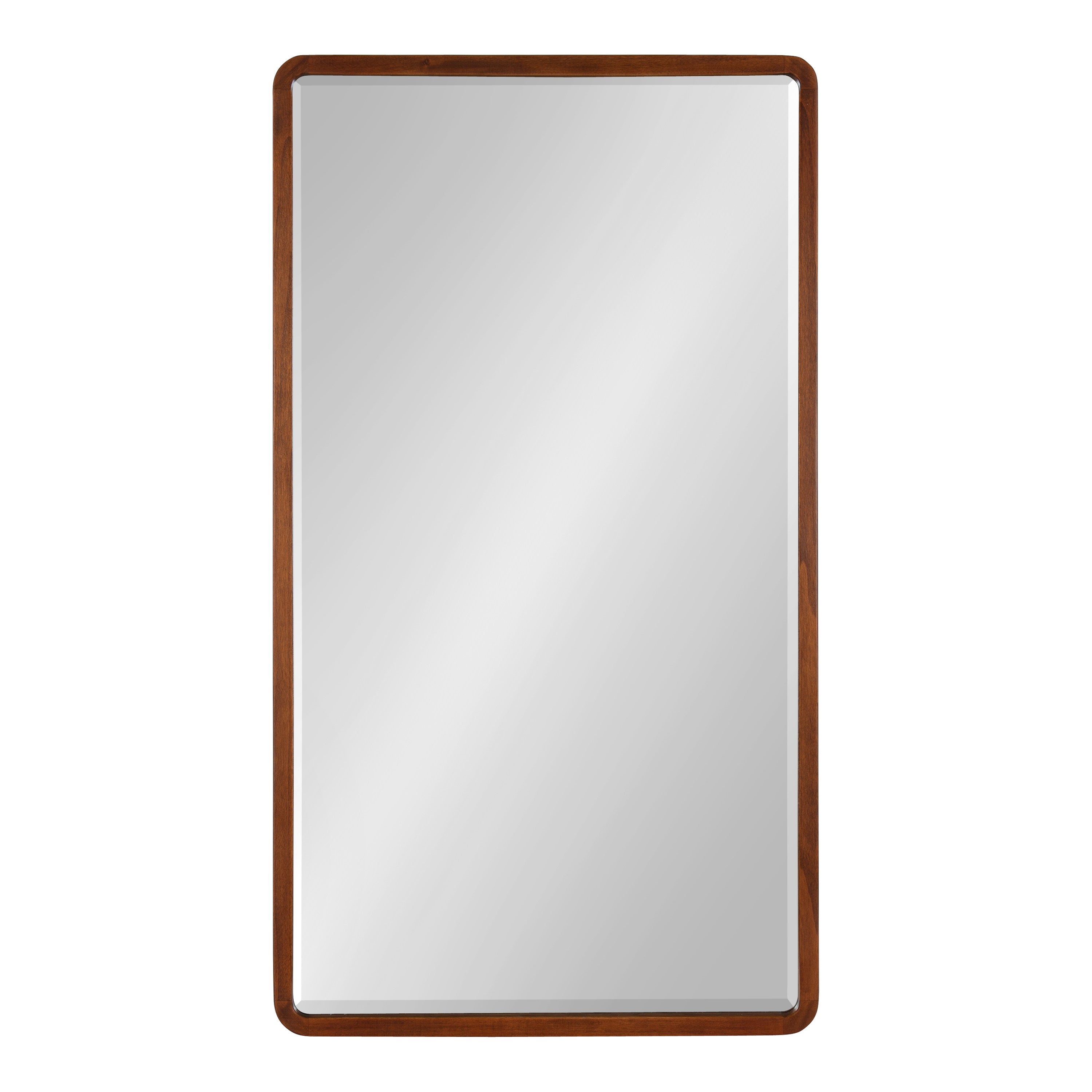McLean Wood Radius Rectangle Wall Mirror