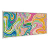 Sylvie Marble 27 Framed Canvas by Jessi Raulet of Ettavee