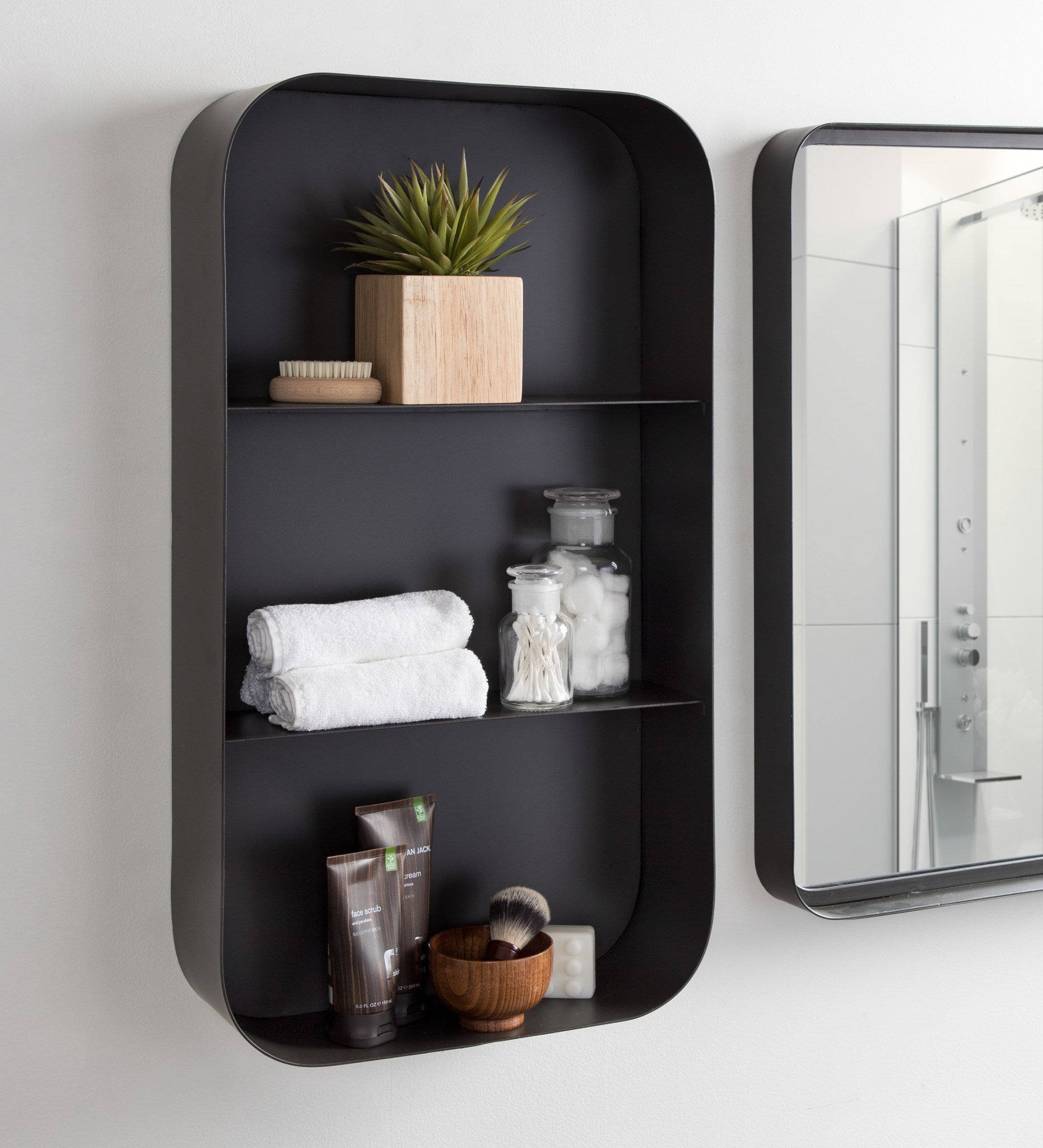 Armenta Metal Wall Shelf