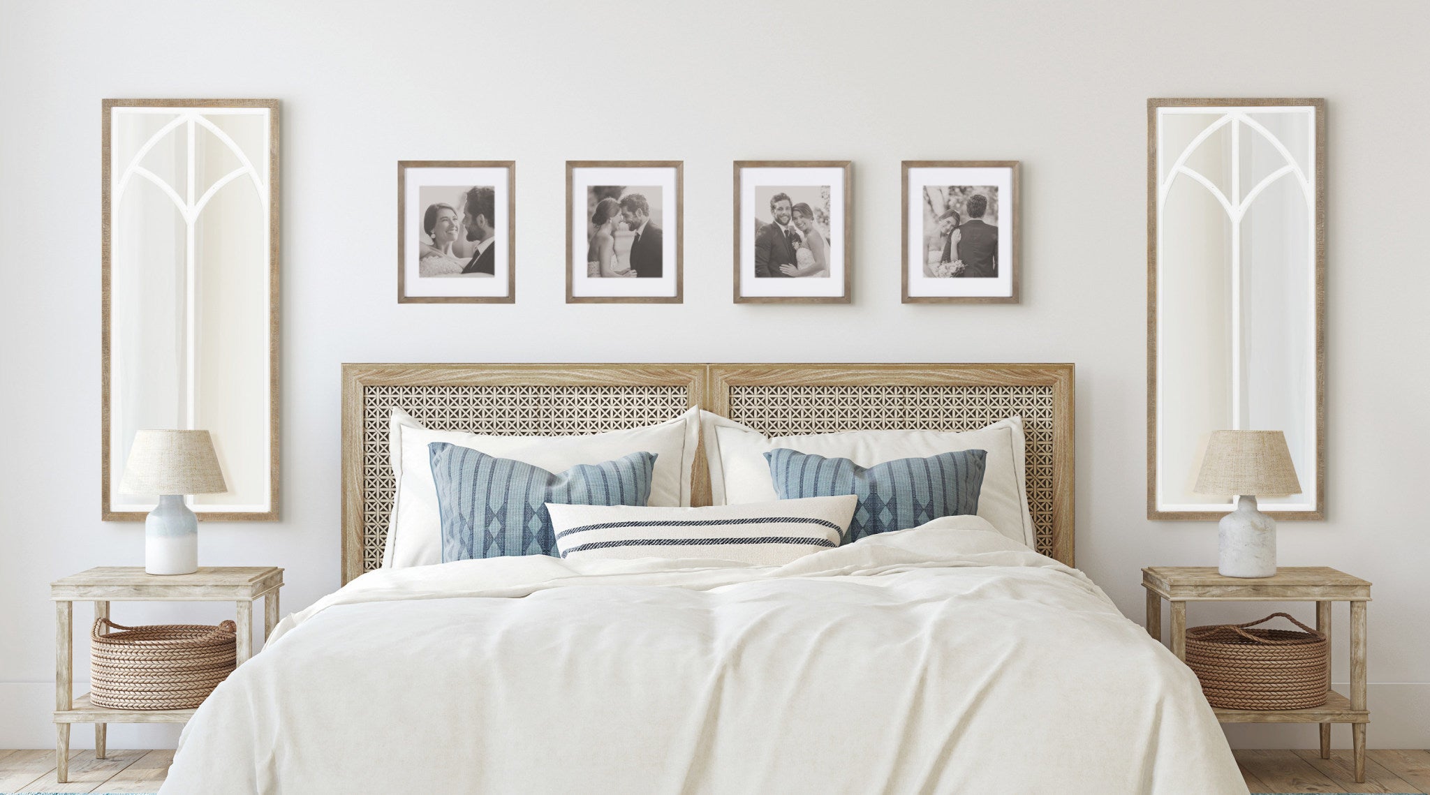 Gothard Windowpane Wall Mirror