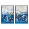 Sylvie Queen Elizabeth II Framed Canvas Set by Leah Nadeau