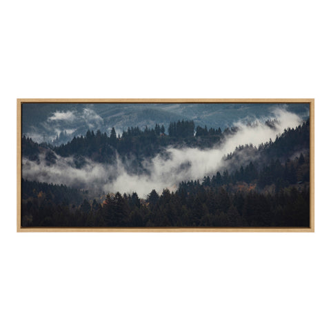 Sylvie Inner Mist Framed Canvas by Emiko and Mark Franzen of F2Images
