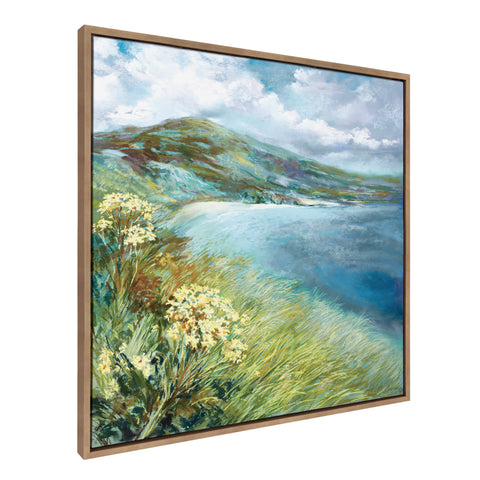Sylvie Emerald Isle Ring of Kerry Framed Canvas by Nel Whatmore