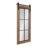 Cates Windowpane Framed Wall Mirror