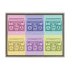 Sylvie Boom Framed Canvas by Border Bloom