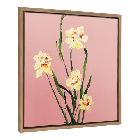 Sylvie And Still They Pine For More Framed Canvas by Emma Daisy
