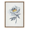 Sylvie Gray Bloom Framed Canvas by Patricia Shaw