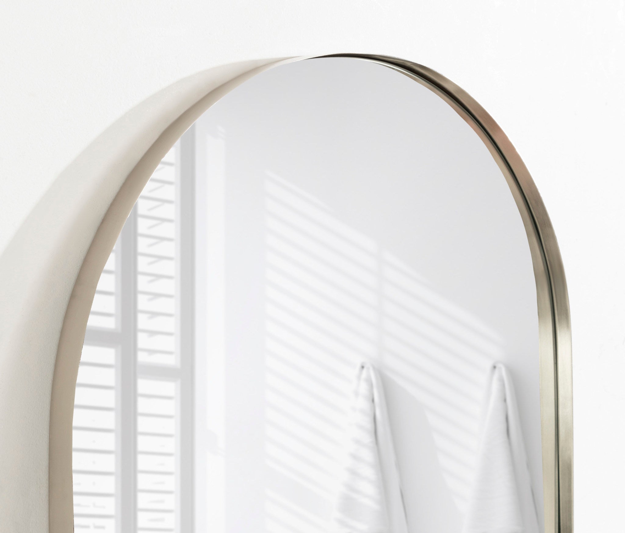 Rollo Capsule Framed Wall Mirror