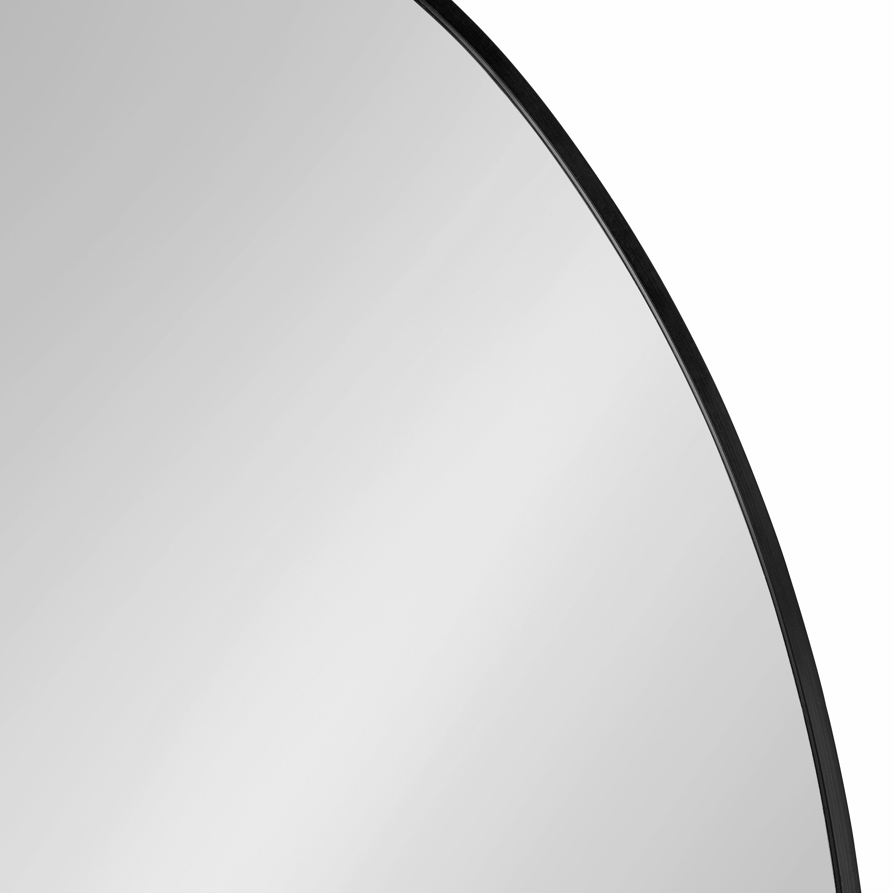 Zayda Metal Oval Mirror