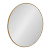 Gwendolyn Round Beaded Accent Wall Mirror