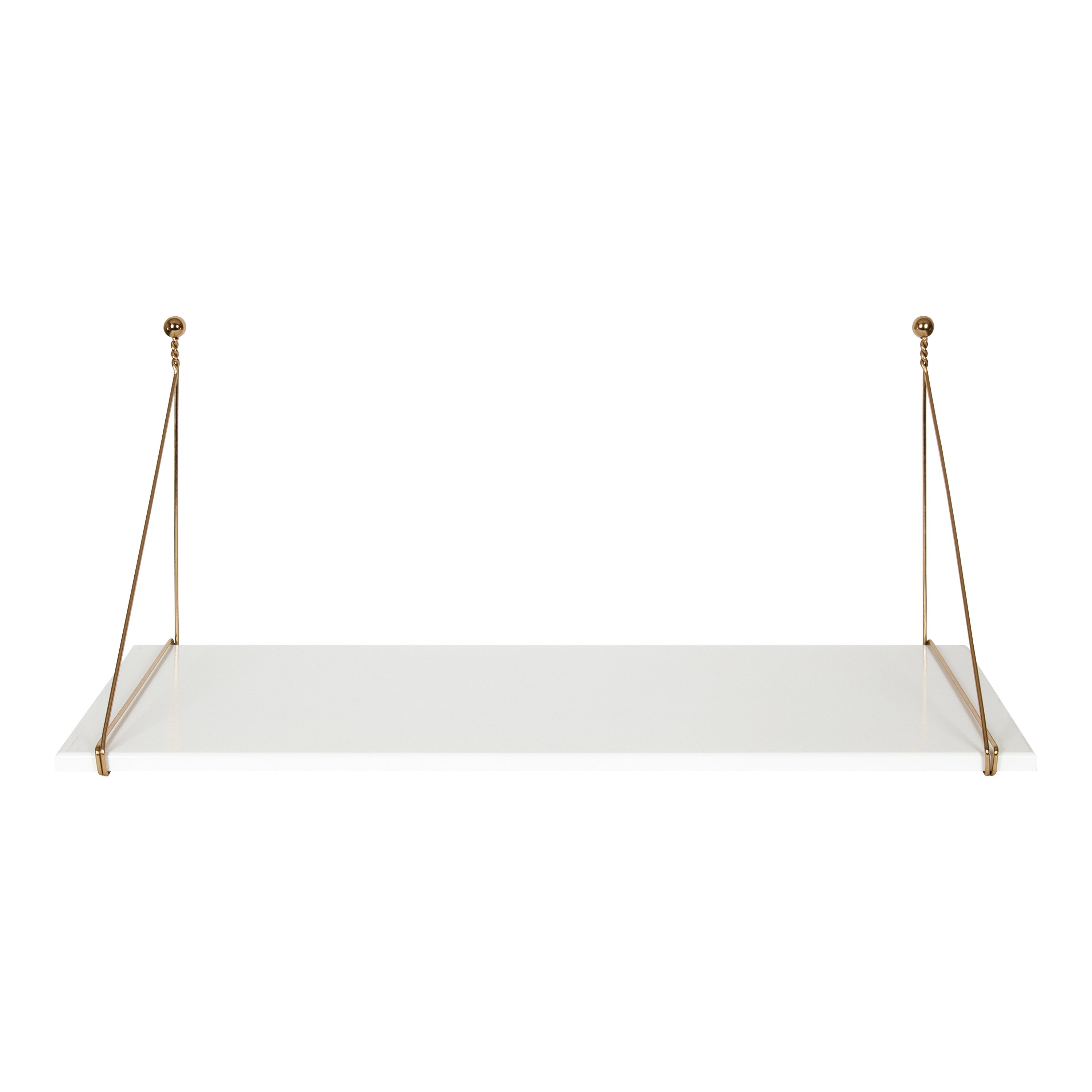 Vista Wall Mounted Wooden Desk Shelf