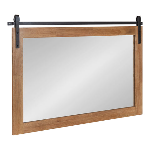 Samuels Wood Framed Wall Mirror