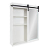 Wexton Decorative Bath Medicine Cabinet with Sliding Mirror Door