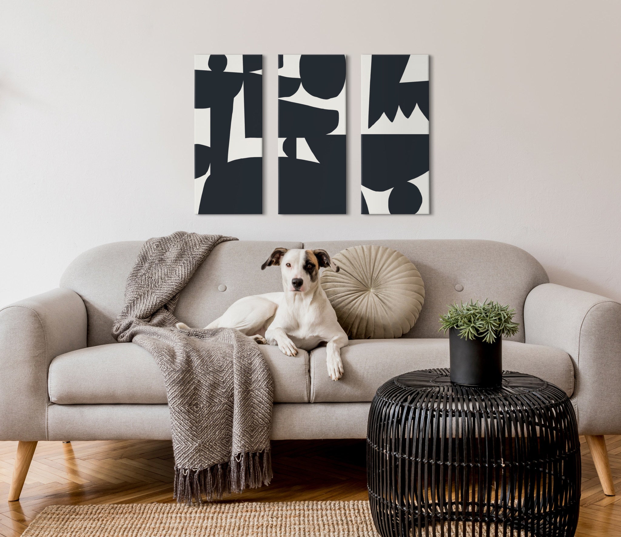 Quiet Jungle Canvas Wall Art Set by Kelly Knaga