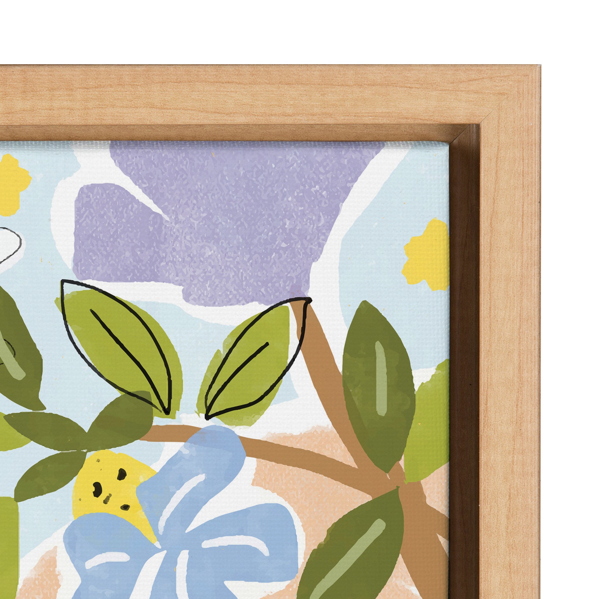 Sylvie Beauty Around Me Framed Canvas by Alja Horvat
