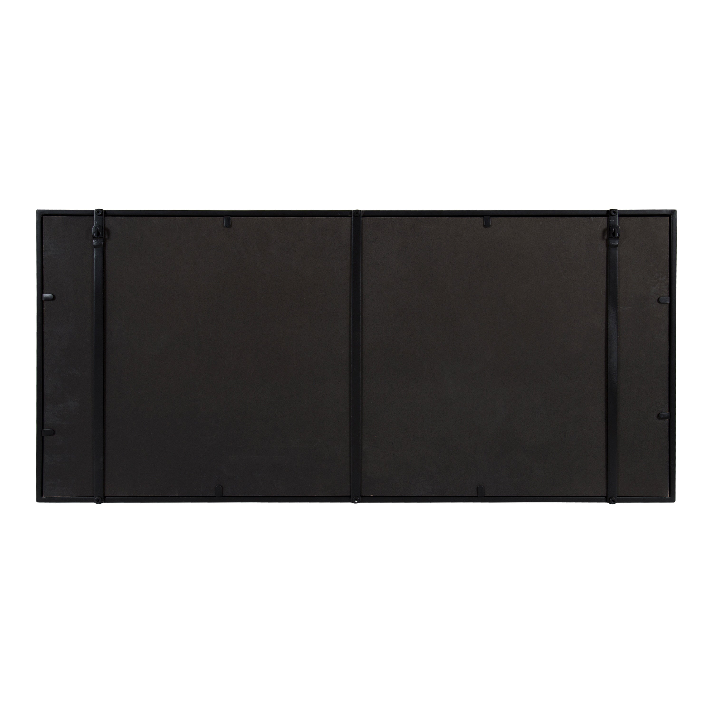 Jackson Metal Frame Mirror with Shelf