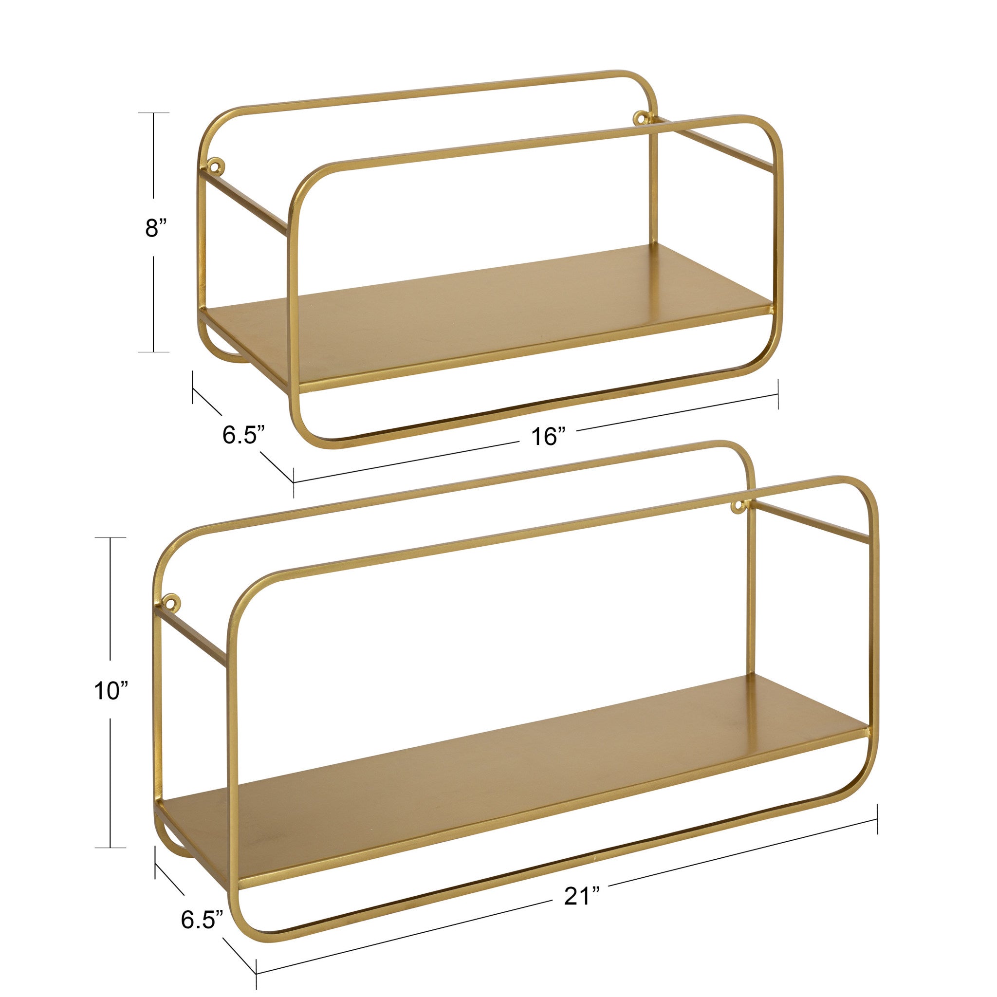 Emerline Wall Shelf Set