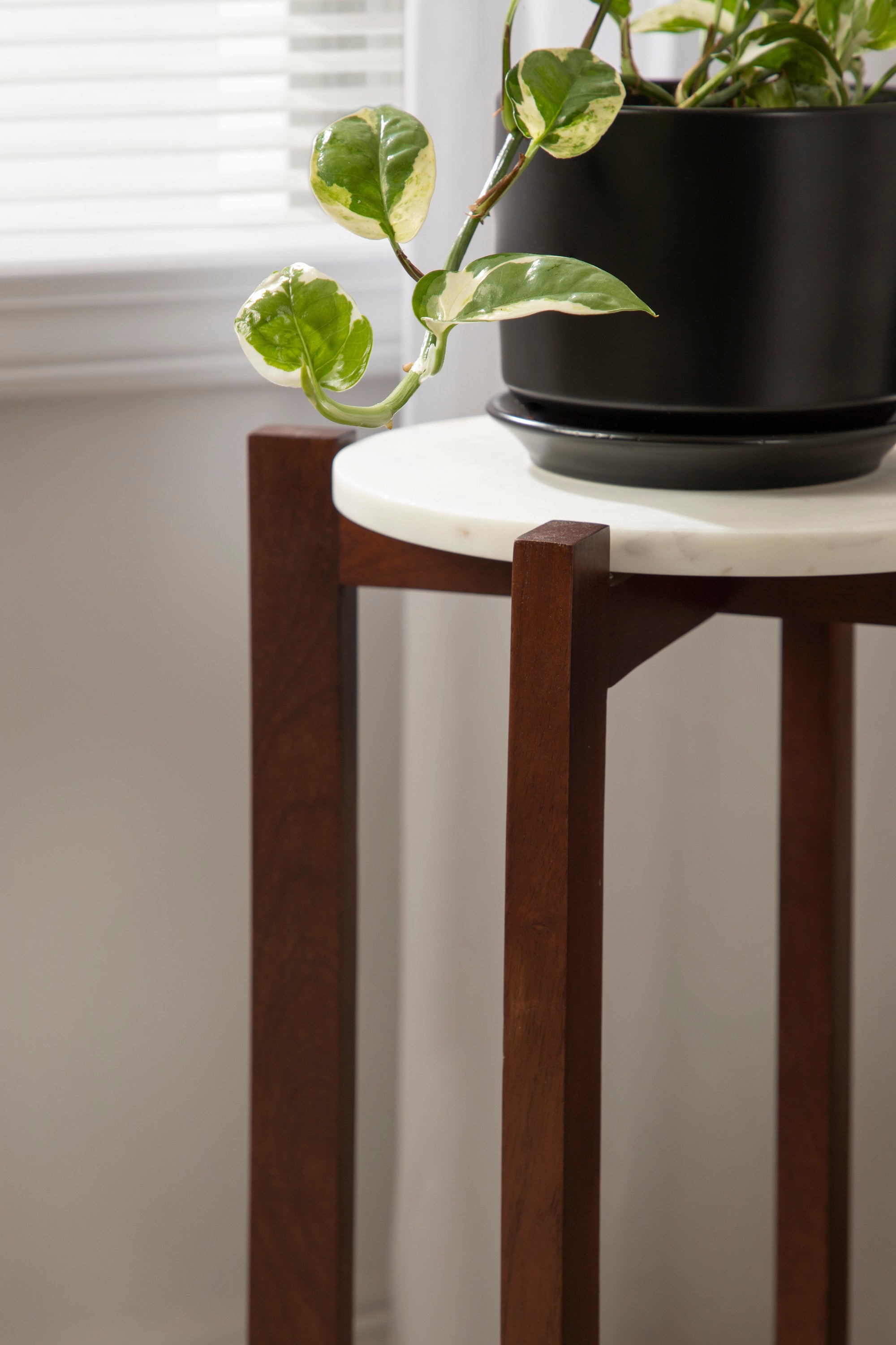 Moxley Round Wood Accent Table