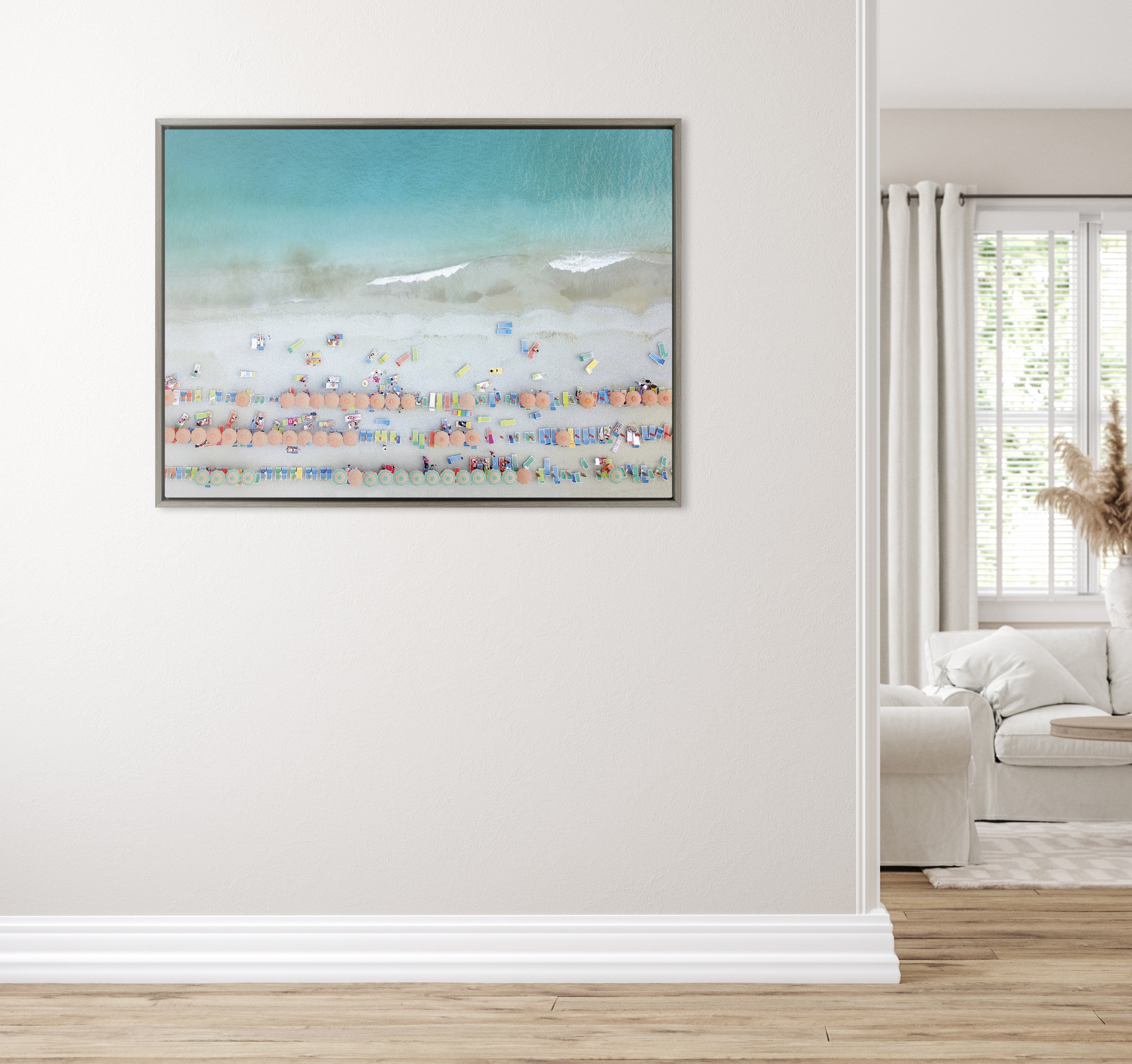 Sylvie Monterosso 6 Framed Canvas by Rachel Bolgov