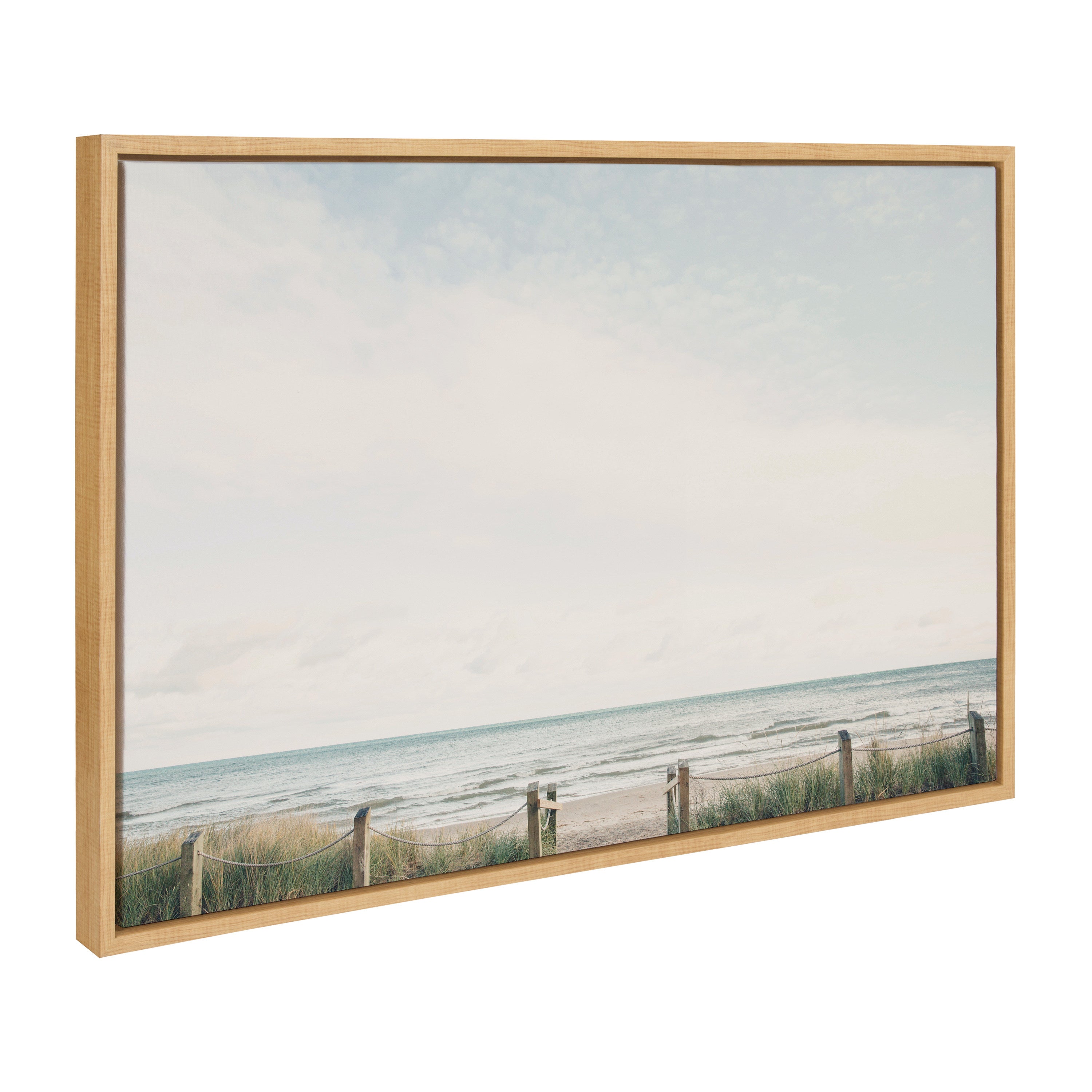 Sylvie Pale Sky Framed Canvas by Emiko and Mark Franzen of F2Images
