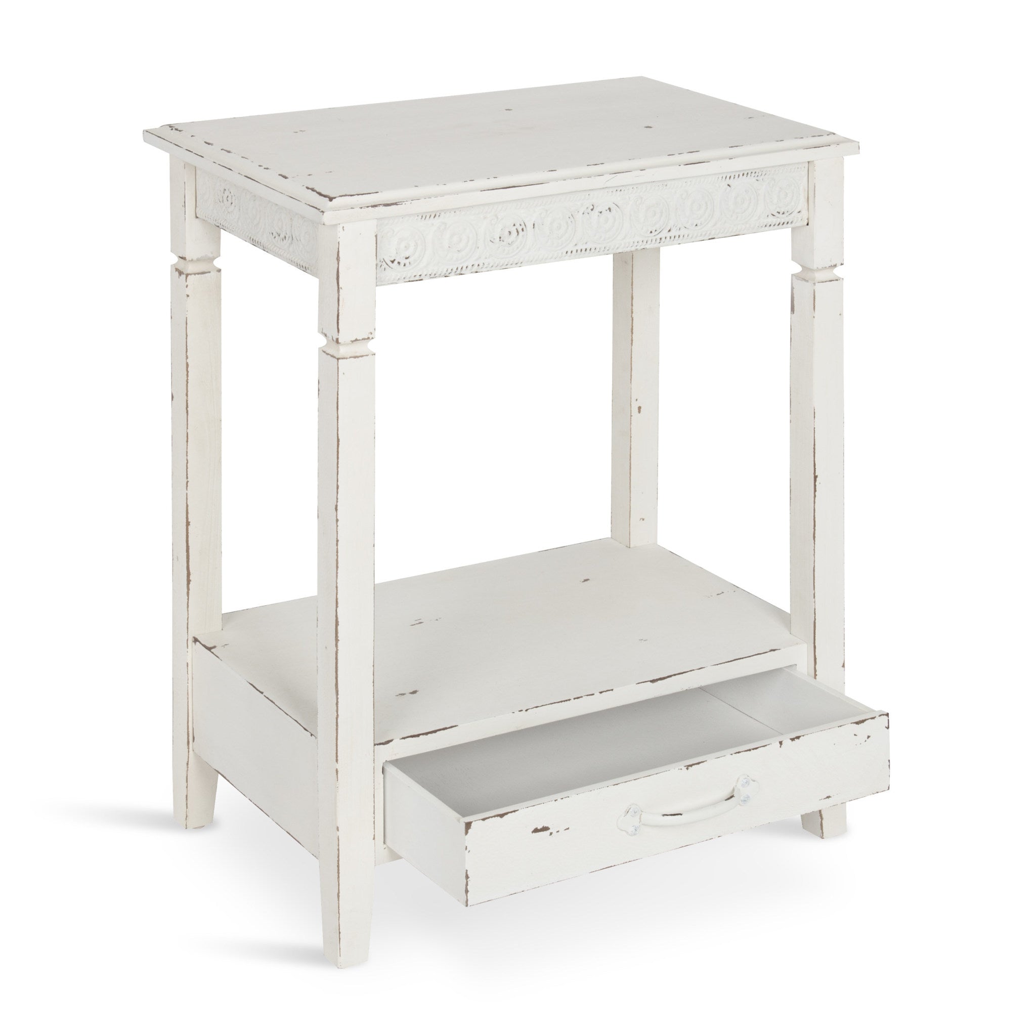 Idabelle Wood Side Table
