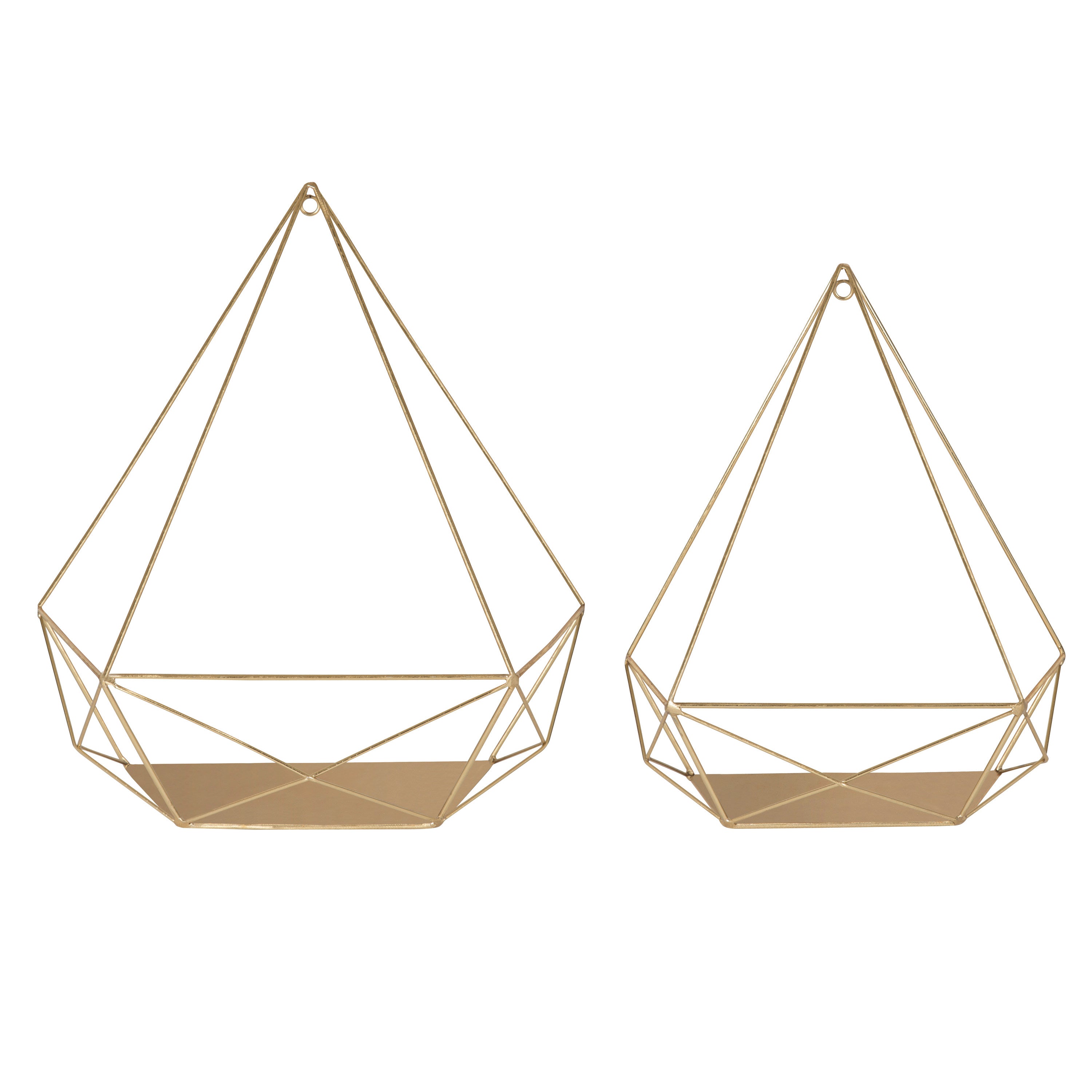 Prouve Decorative Geometric Metal Shelves