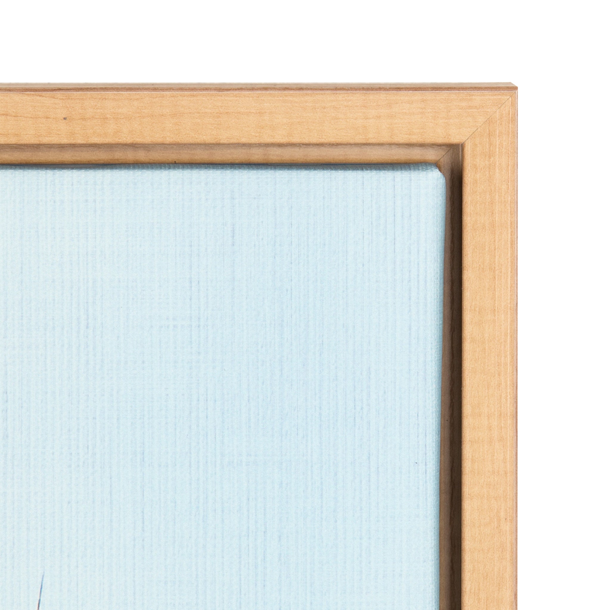 Sylvie Four Palm Trees Framed Canvas by Simon Te