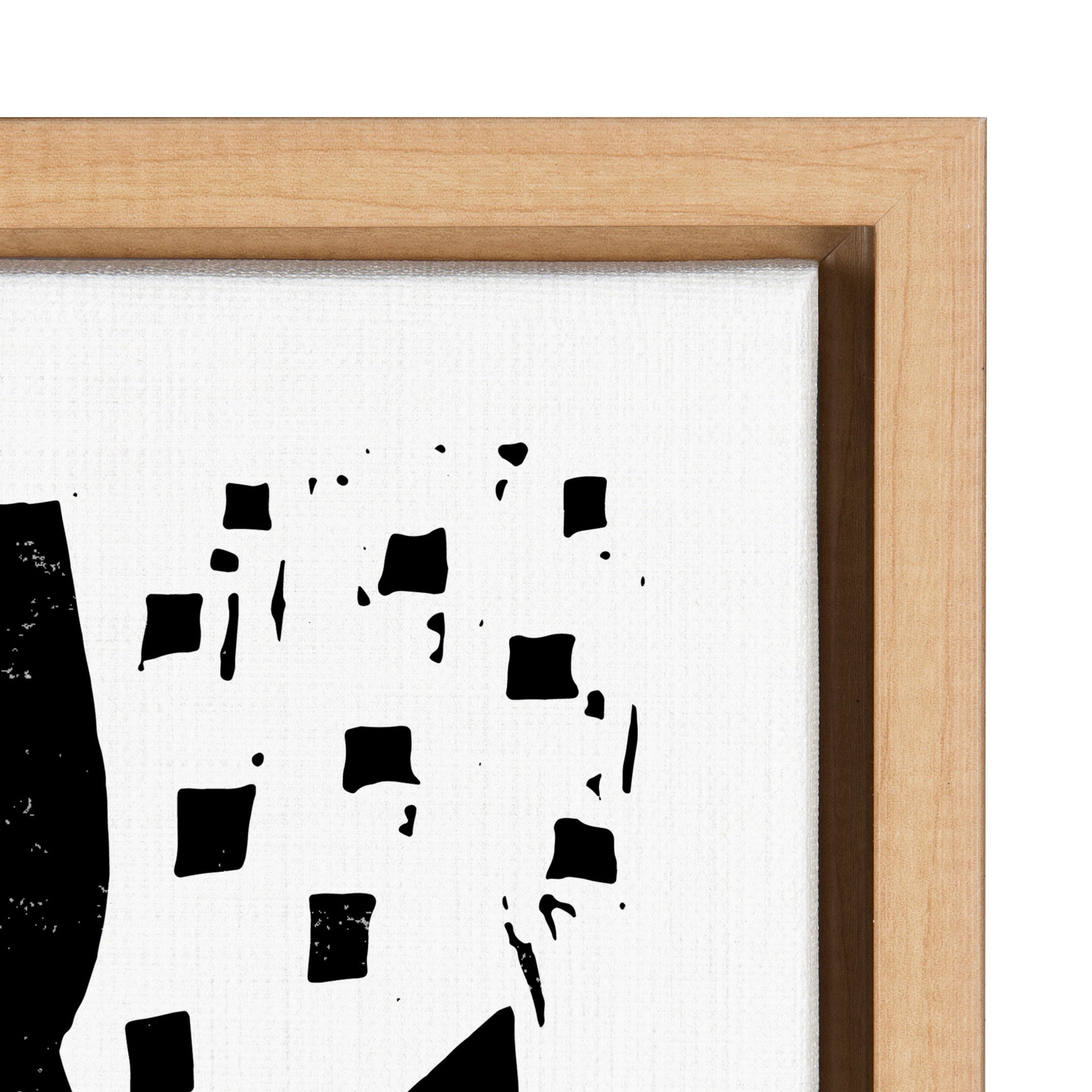 Sylvie Nature in the Abstract Framed Canvas by Statement Goods