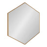 Rhodes Framed Hexagon Wall Mirror