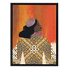 Sylvie Girlie Girl Framed Canvas by Nikki Chu