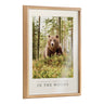 Blake Bathroom In The Woods Framed Printed Glass by The Creative Bunch Studio