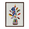 Sylvie Rubber Plant Framed Canvas by Rachel Lee of My Dream Wall