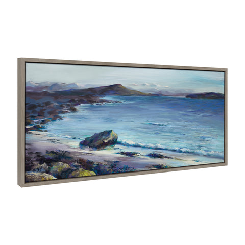 Sylvie From Here Everything is Beautiful Framed Canvas by Nel Whatmore