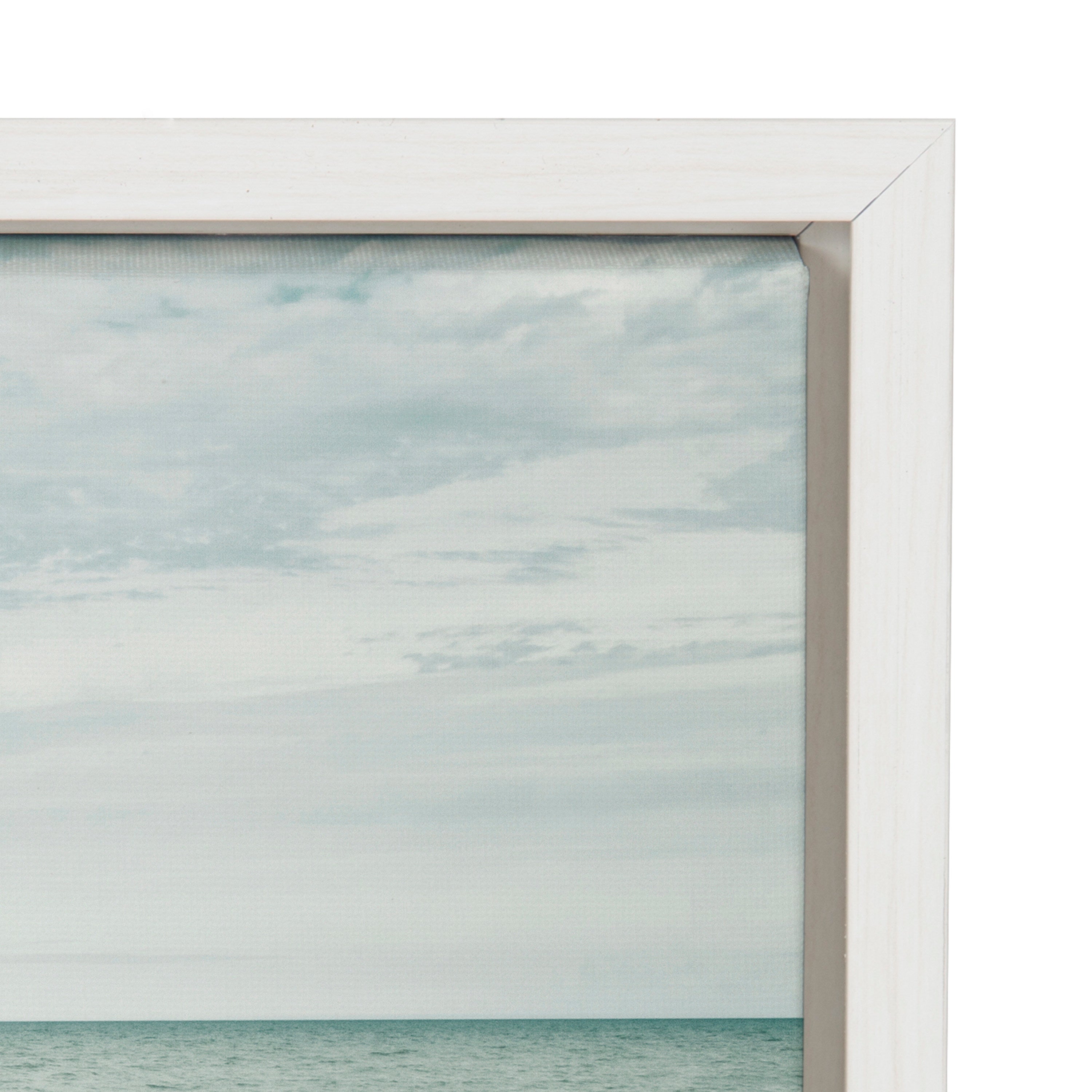 Sylvie Beach 2 Framed Canvas by Emiko and Mark Franzen of F2Images