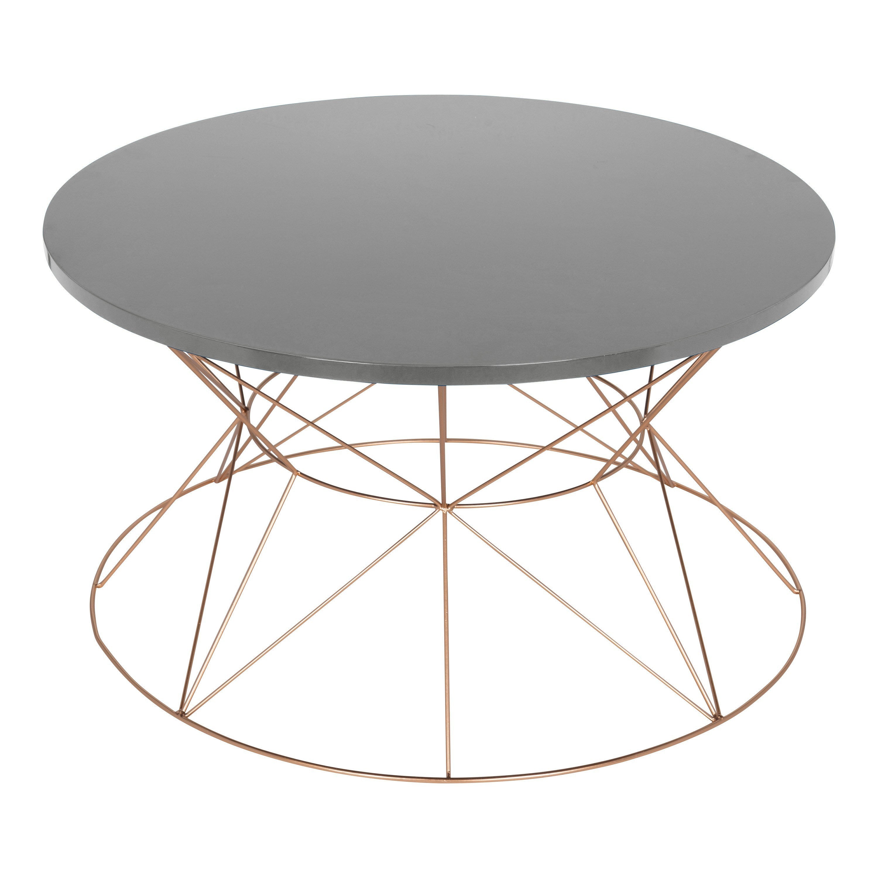 Mendel Round Metal Coffee Table