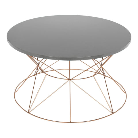 Mendel Round Metal Coffee Table