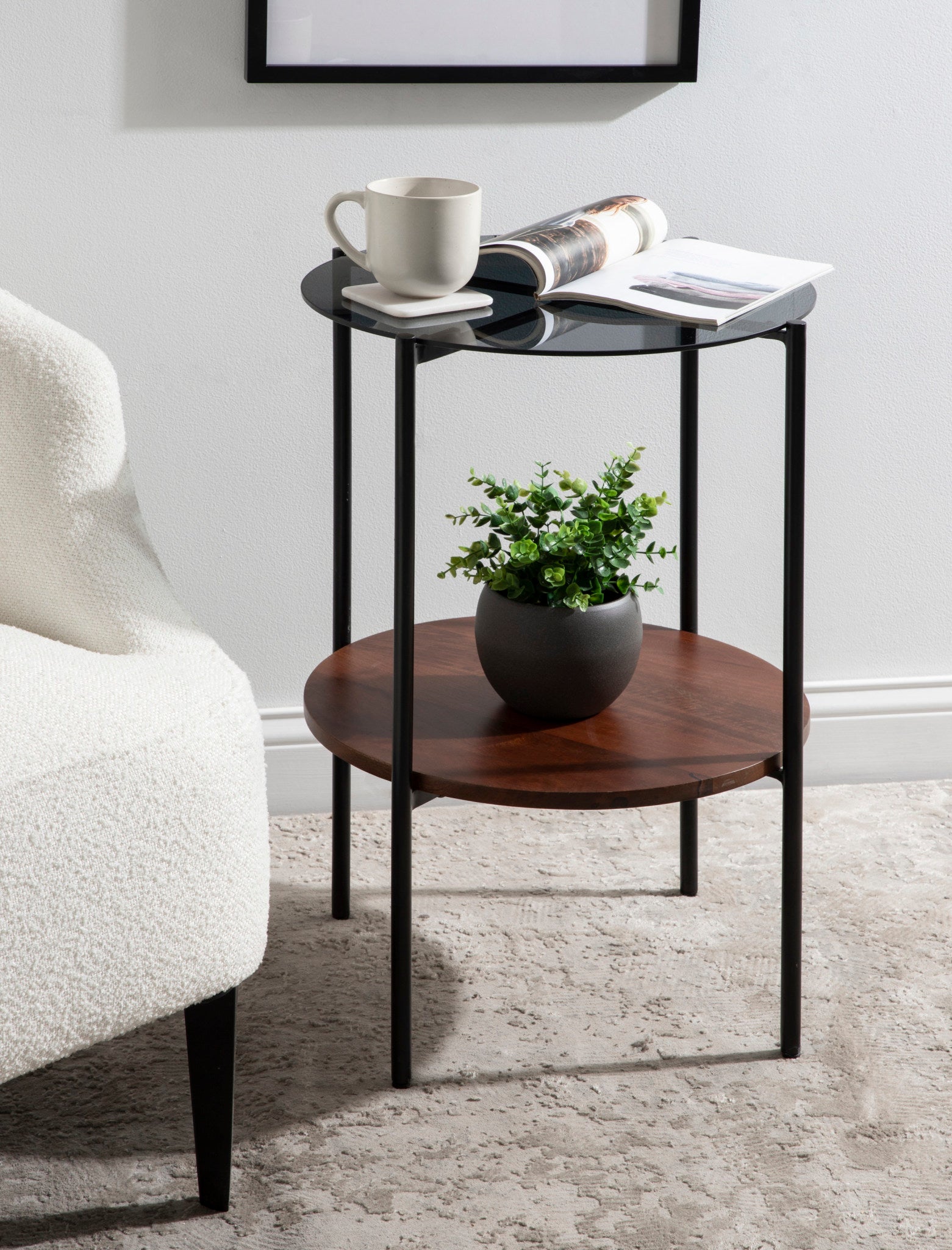 Ottelo Round Side Table